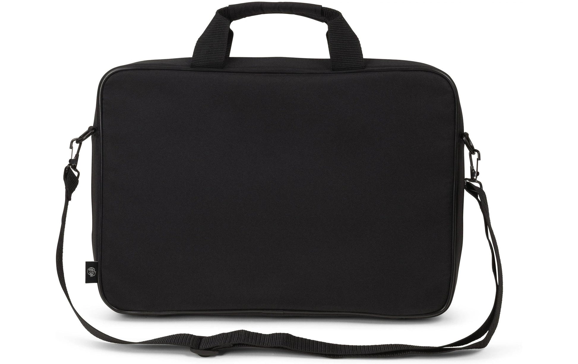 DICOTA Top Traveller ONE Notebook-Tasche bis 16" – Abnehmbarer Schultergurt, Aus Recyceltem PET – Schwarz