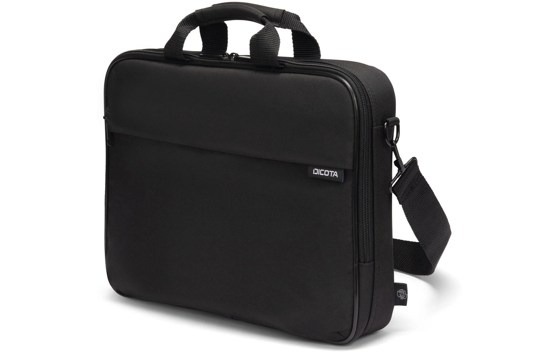 DICOTA Top Traveller ONE – Aktentasche 14,1", Polyester (rPET), Schwarz, 37 × 27 × 5,5 cm