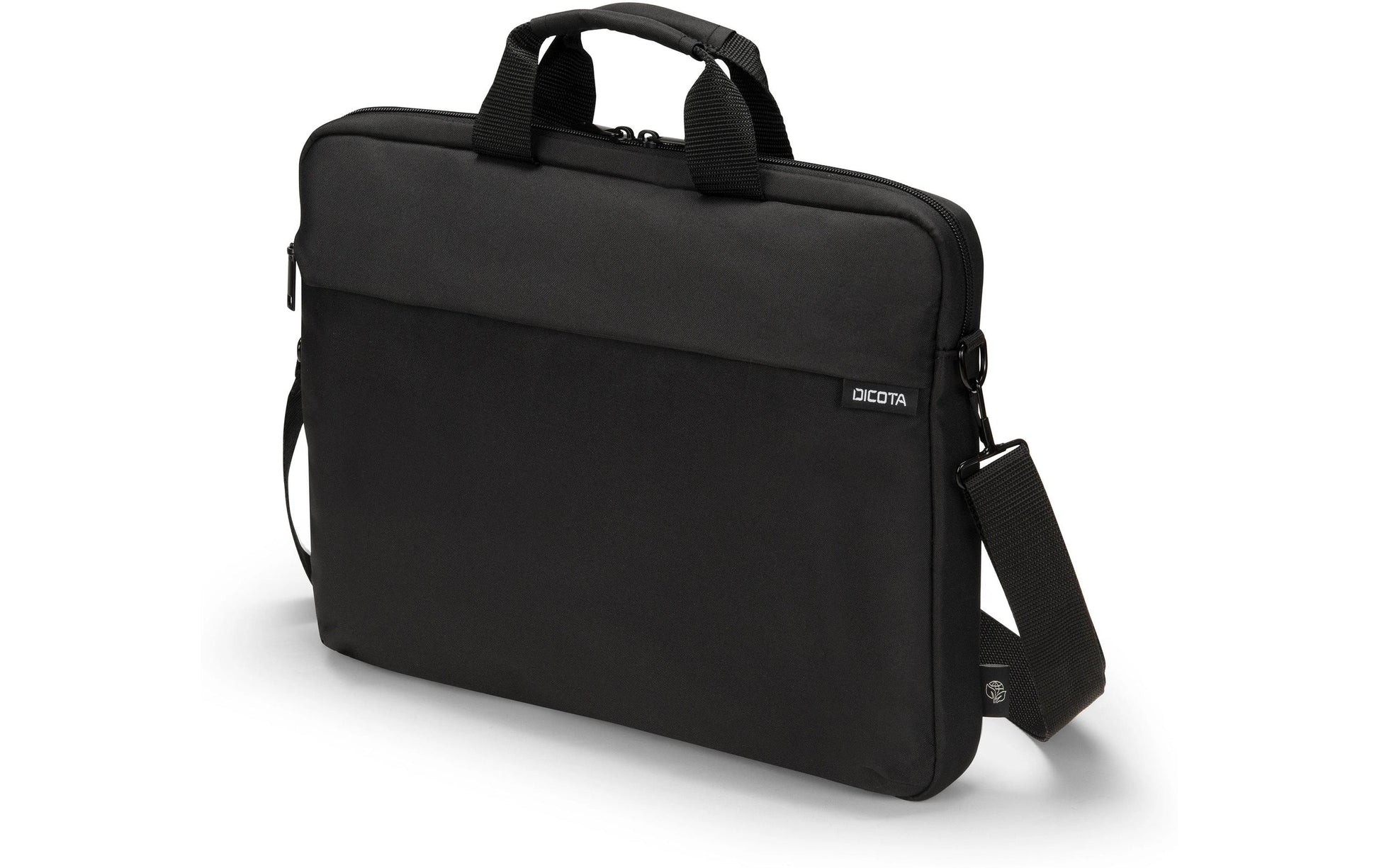 DICOTA Notebook-Tasche bis 16" – abnehmbarer Schultergurt, stossfest – Schwarz