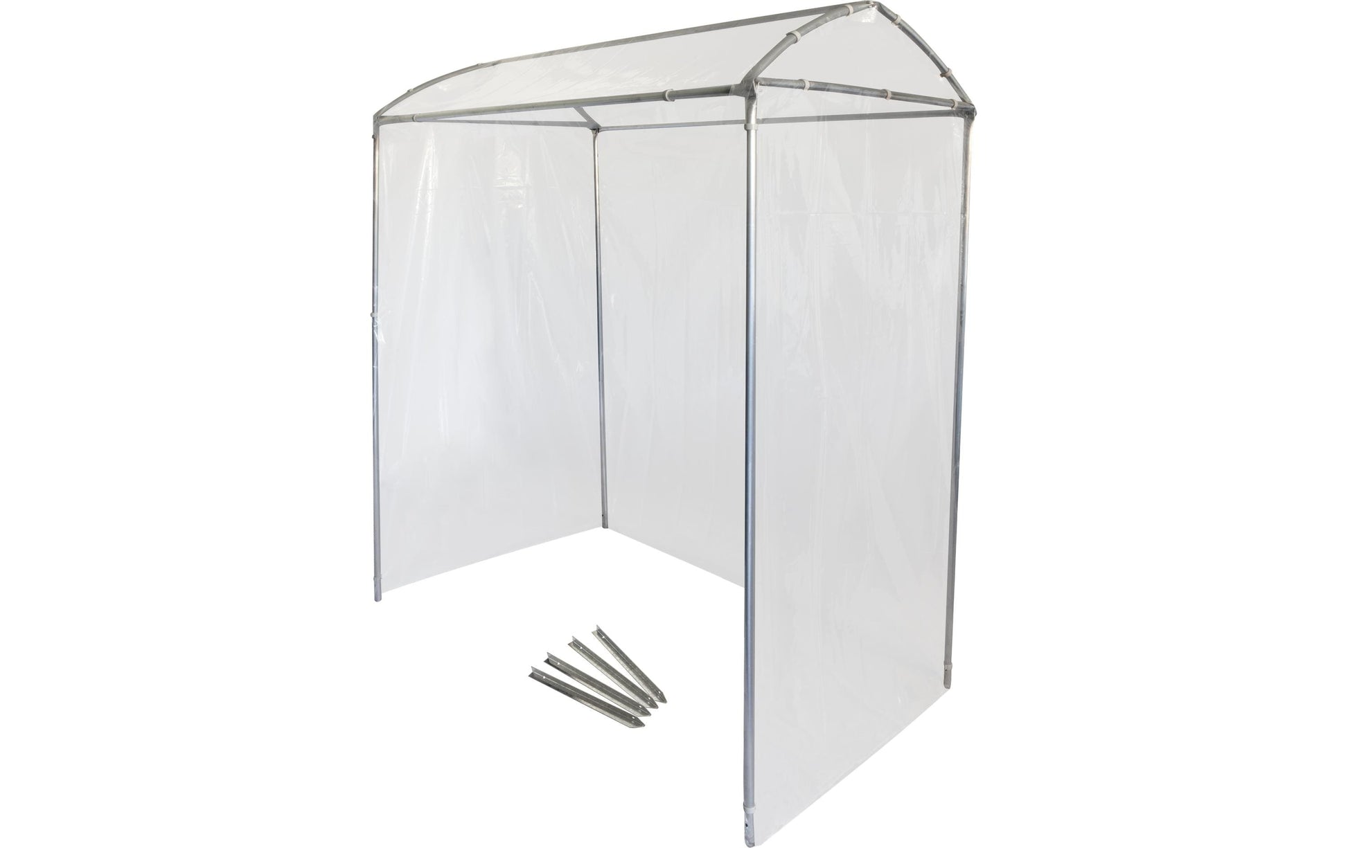 Windhager Alustar Gewächshaus – Aluminium – Transparent – 1500 × 1800 × 800 mm