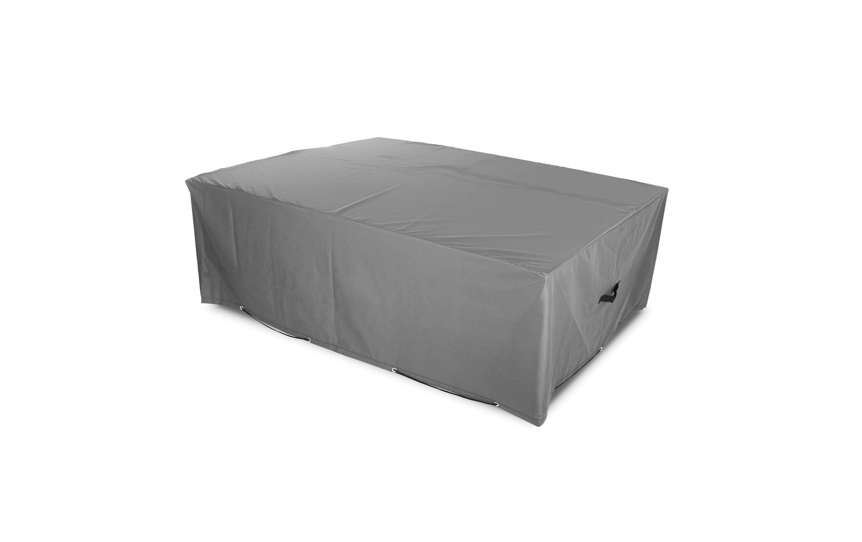 Hoberg Abdeckhaube 2000 × 1600 × 700 mm – Grau – für Gartenmöbel