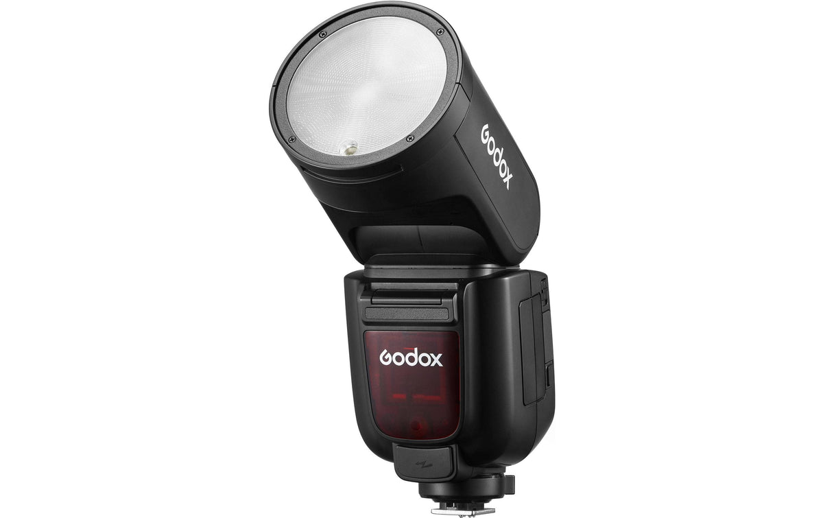 Godox V1 PRO Aufsteckblitz – TTL, 2980 mAh Akku, 1,5 s Blitzfolgezeit – für OM-System, Panasonic