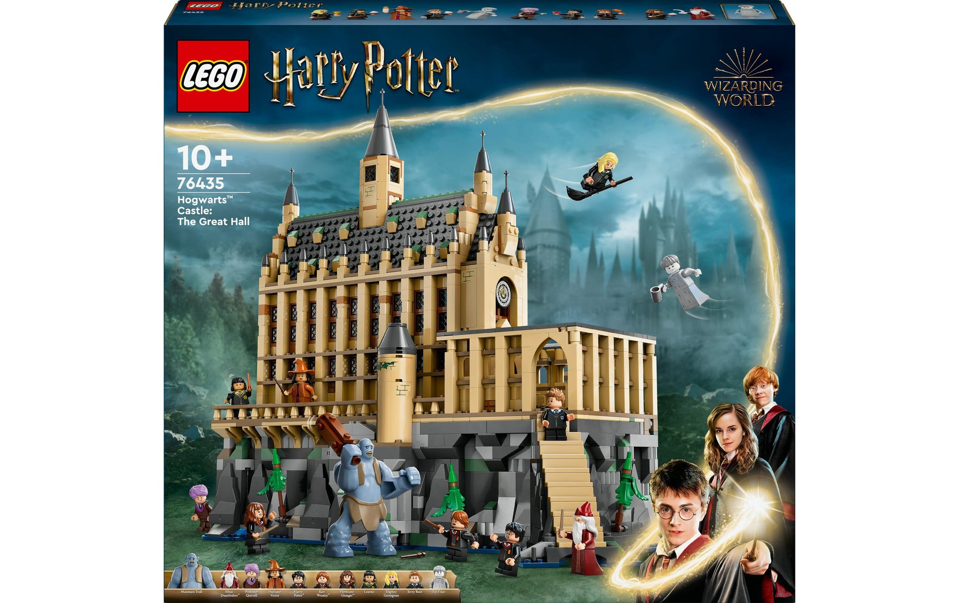 LEGO Schloss Hogwarts: Die Grosse Halle – 1732-teilig – 44 × 40 × 21 cm – ab 10 J.