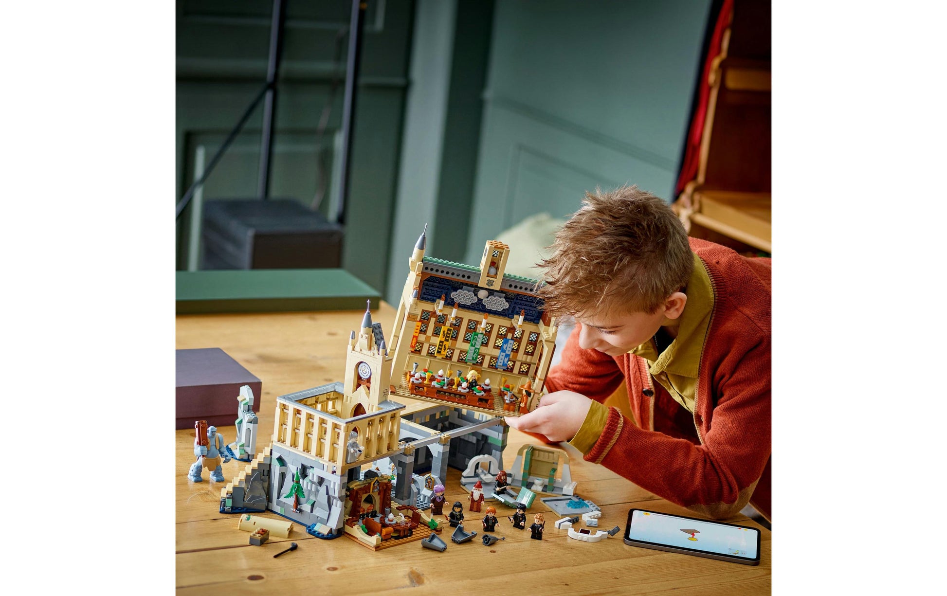 LEGO Schloss Hogwarts: Die Grosse Halle – 1732-teilig – 44 × 40 × 21 cm – ab 10 J.