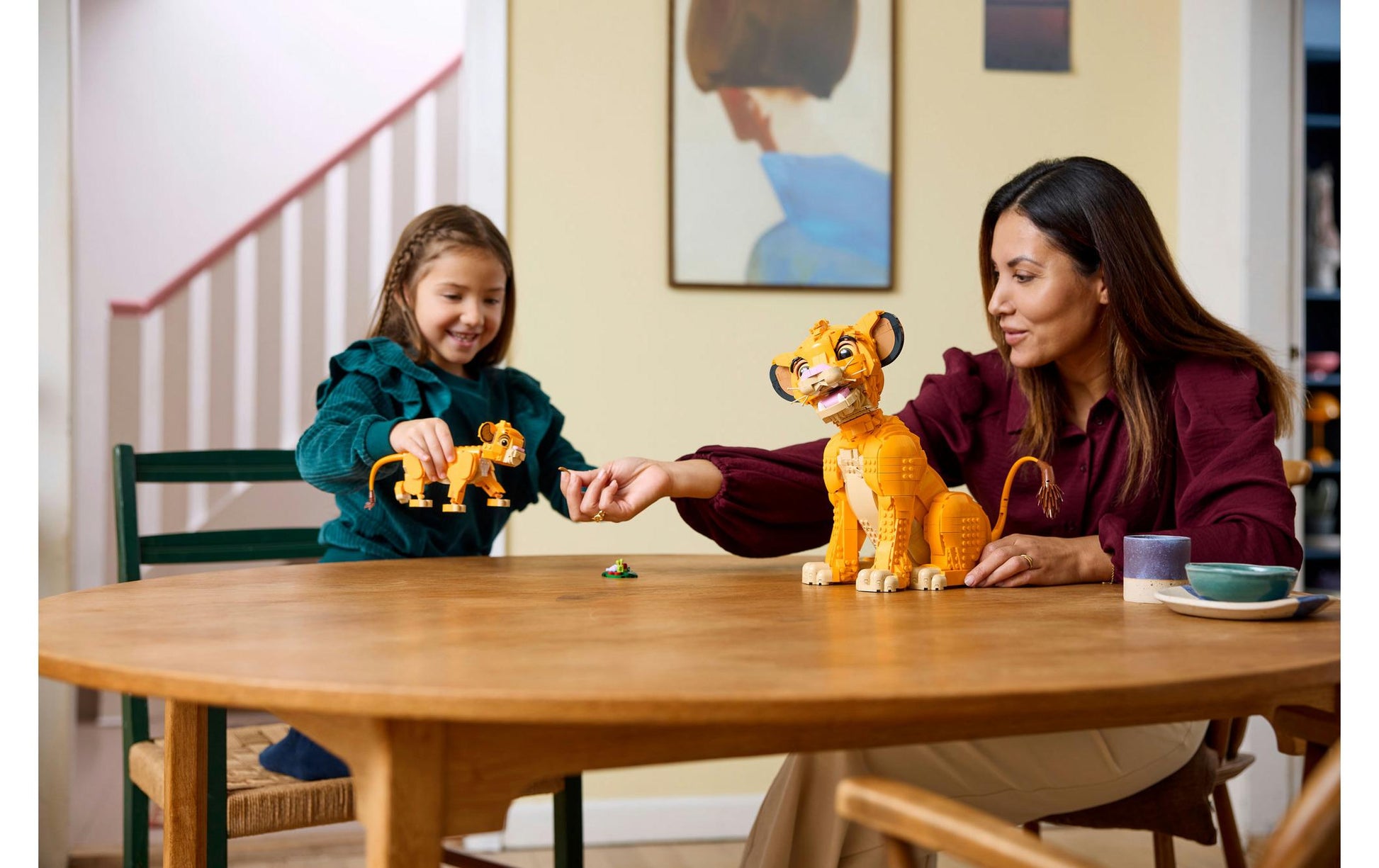 LEGO 3D Puzzle Simba (Disney) – 1445 Teile – 29 cm – ab 18 Jahren