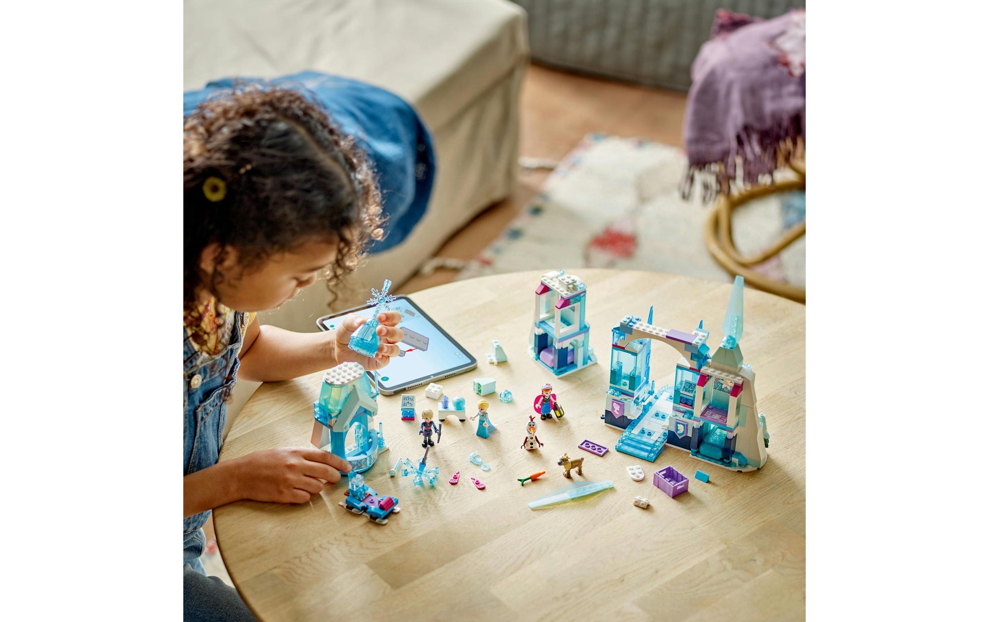 LEGO 3D Puzzle Elsas Winterpalast – 630 Teile – ab 6 Jahren