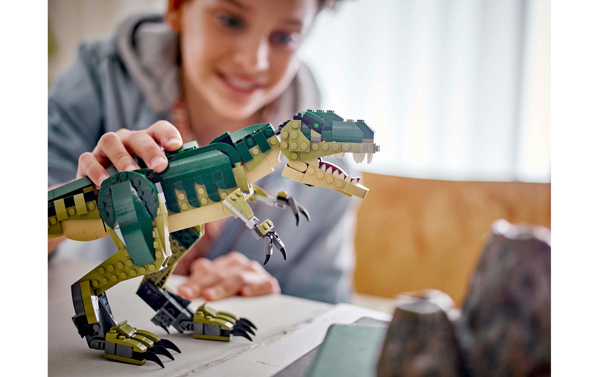 LEGO Creator 3in1 T. Rex 3D Puzzle – Dinosaurier – 626 Teile – 15 cm – ab 9 Jahren