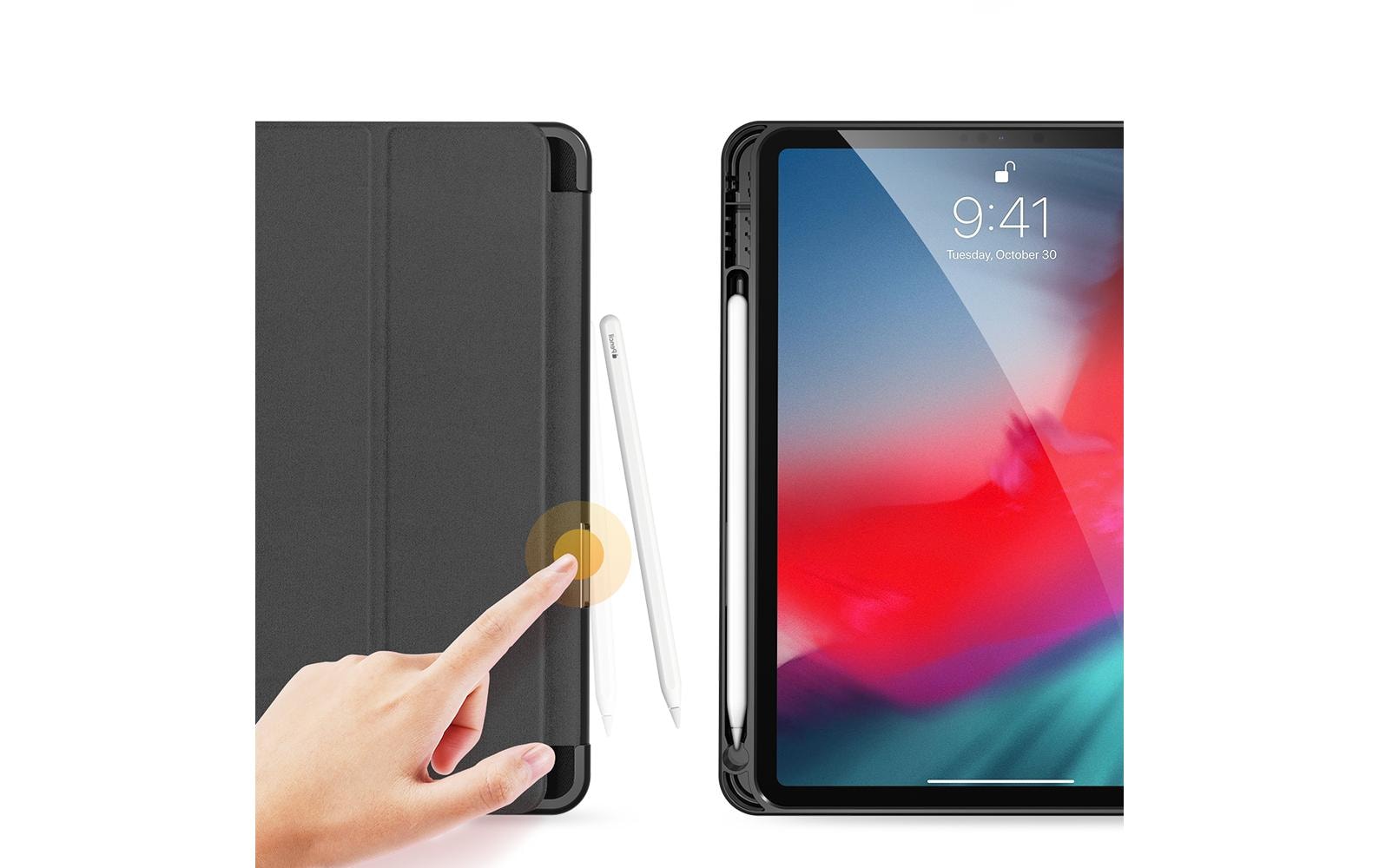 Nevox Vario Series Tablet-Hülle für Apple iPad Air 13" (M2/2024) – Schwarz