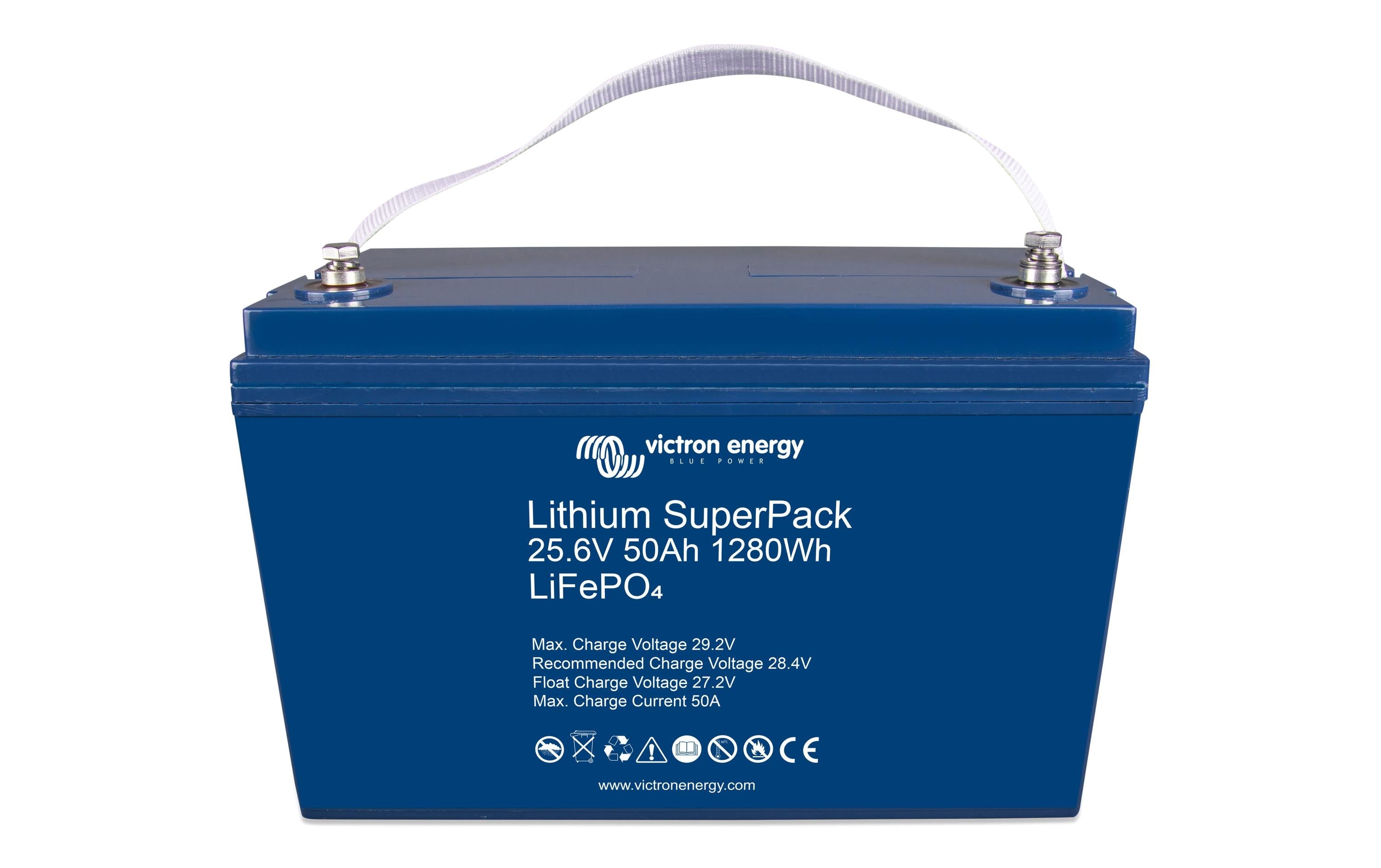 Victron Li-SuperPack Akku 25,6 V 50000 mAh 1280,00 Wh LiFePO4
