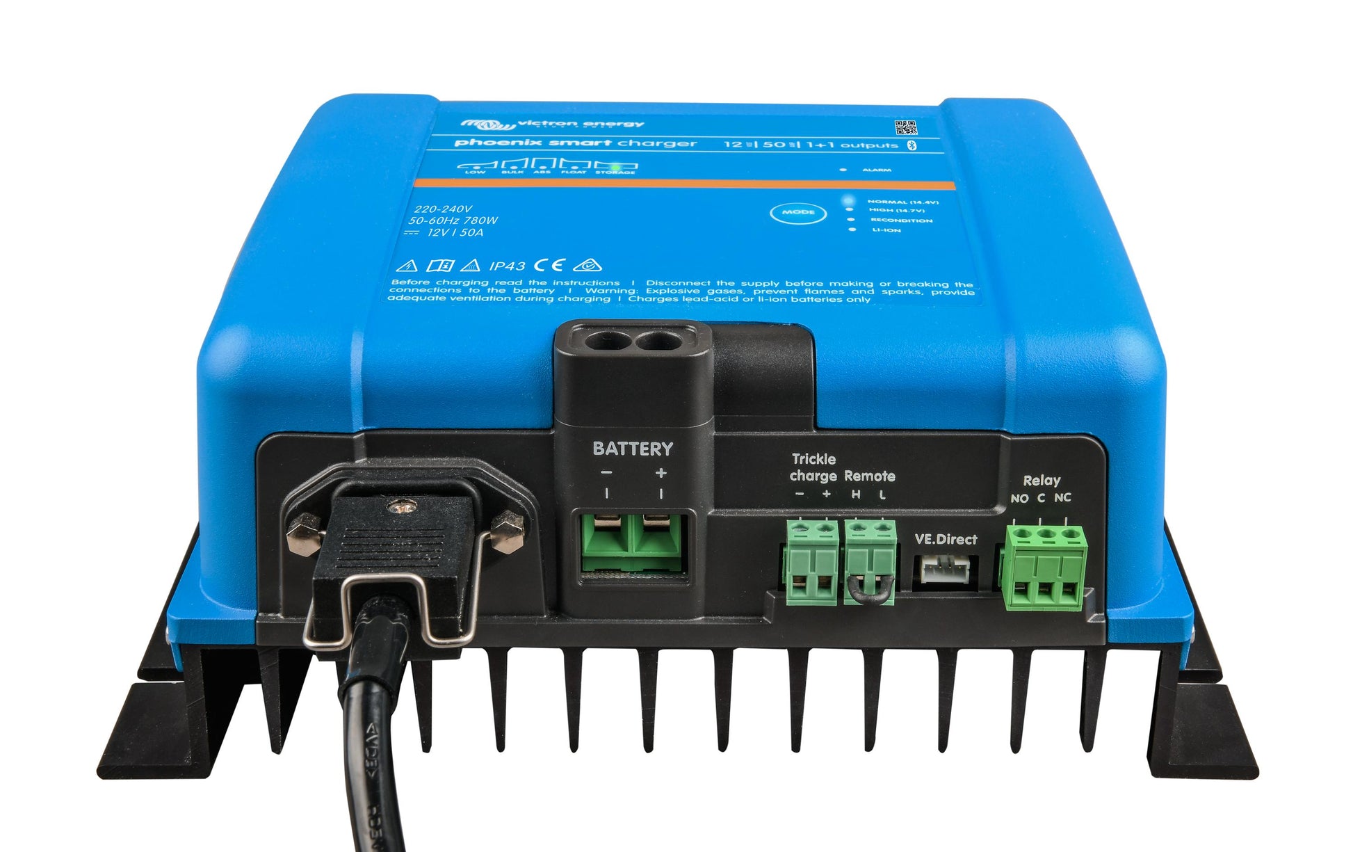 Victron Smart IP43 Ladegerät 600 W – 24 V/25 A – für Auto, LiFePo4 – IP43