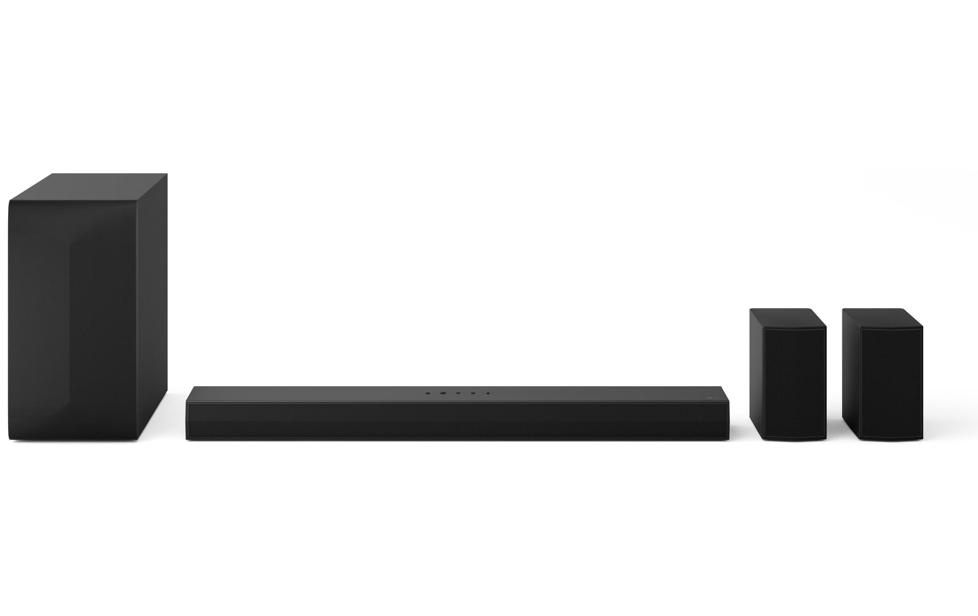LG DS60TR – Soundbar – 5.1, Dolby Atmos, mit kabellosem Subwoofer & Rear Speakern, 440 W – Schwarz