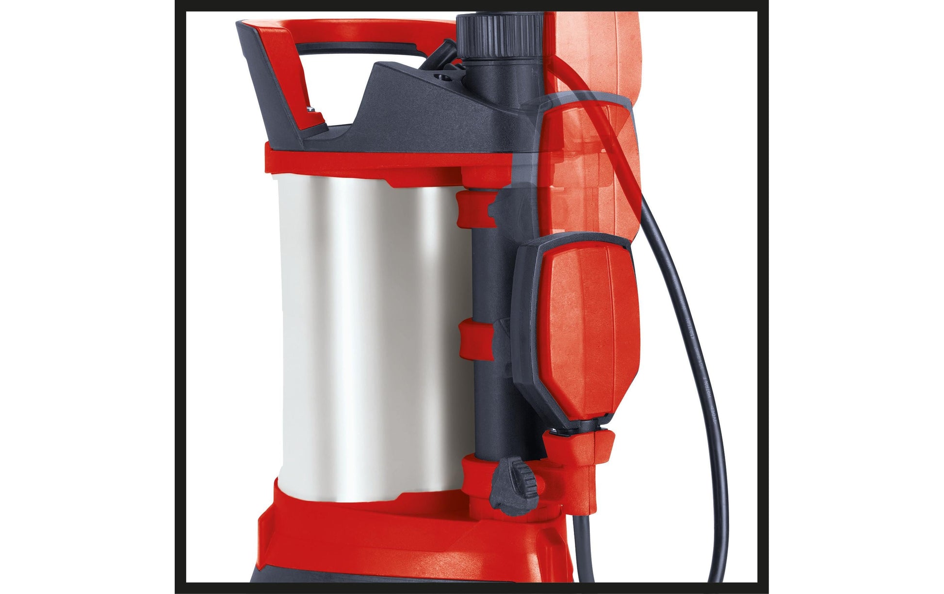 Einhell Schmutzwasserpumpe GE-DP 7535 N LL – 750 W, 18500 l/h, 9 m Förderhöhe, Schmutzgrösse 35 mm, 220–240 V
