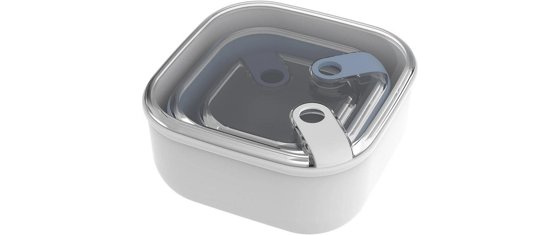 Rotho Lunchbox ELA – 2 l – rechteckig – Recycling-Kunststoff, mehrfarbig – 20 × 11,5 × 20 cm – 3-teilig