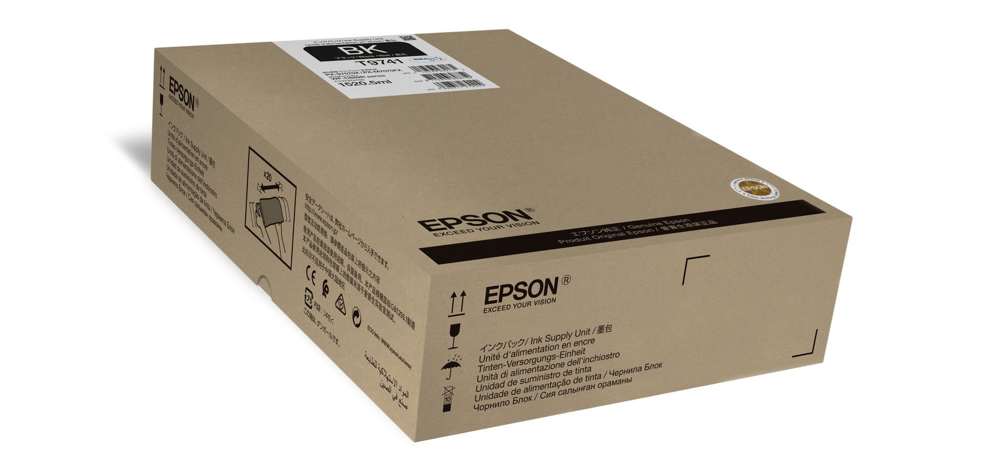 Epson Tintenpatrone T9741, Schwarz