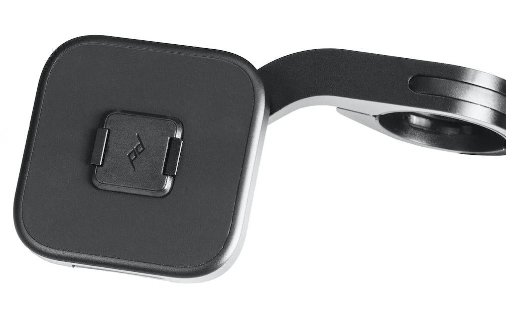 Peak Design Fahrradhalterung, Schraubbefestigung, horizontal/vertikal, wetterfest – für Smartphone – Schwarz
