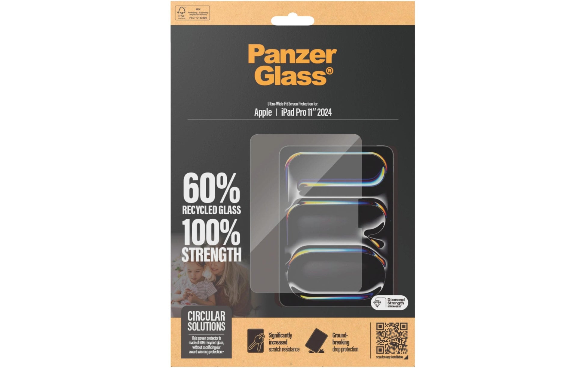 PanzerGlass Displayschutz – für iPad Pro 11" (M4/2024)
