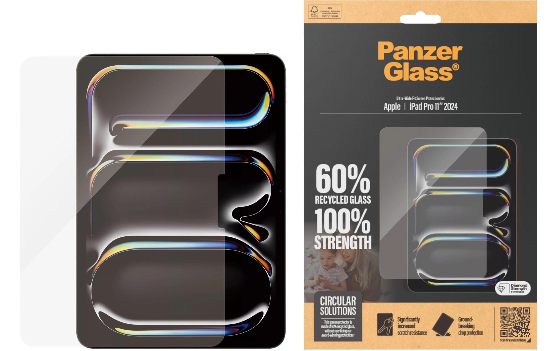 PanzerGlass Displayschutz – für iPad Pro 11" (M4/2024)