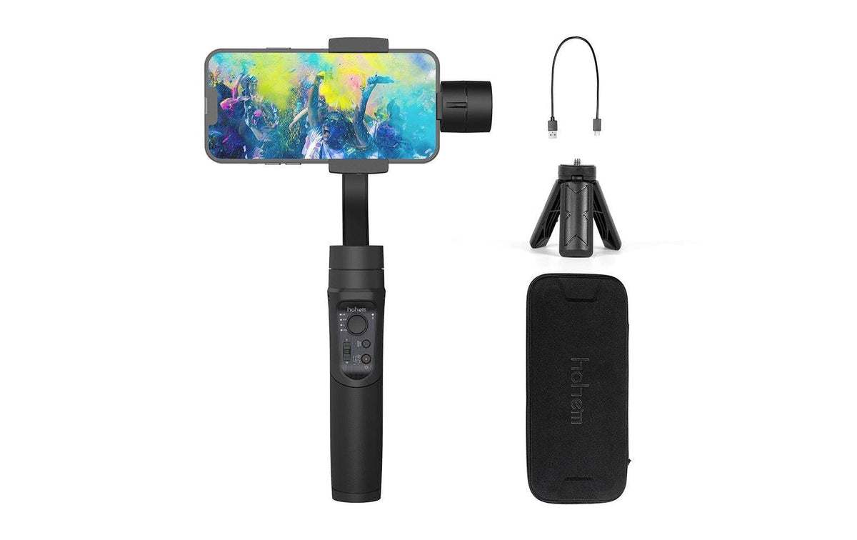 Hohem iSteady Mobile+ Smartphone-Gimbal – 3-Achs, 0,28 kg, 13 h – für iPhone 12, 12 Pro, 12 Pro Max und andere
