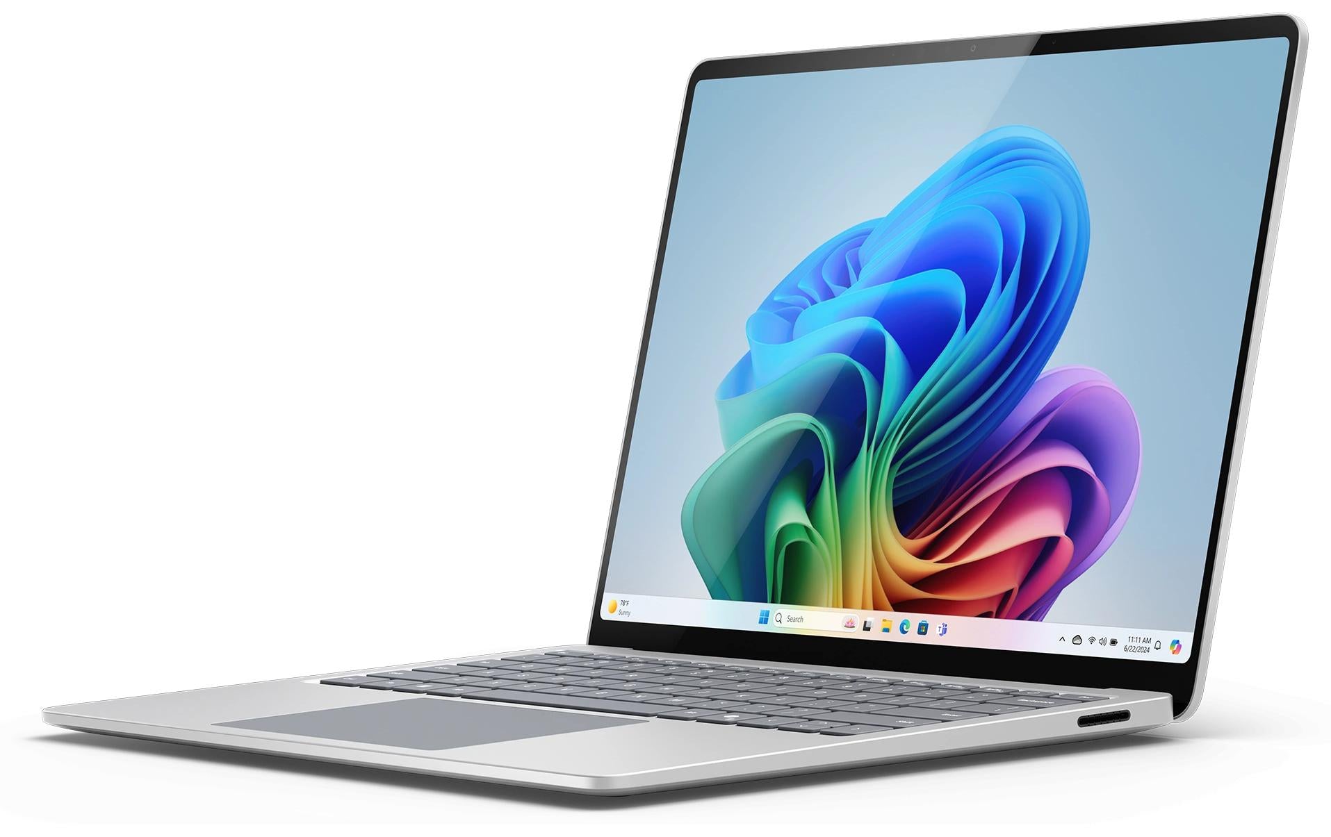 Microsoft Surface Laptop 7 – Wi‑Fi, Bluetooth, Thunderbolt 4 – 36 Wh Akku – Aluminium – 301 × 220 × 17,5 mm