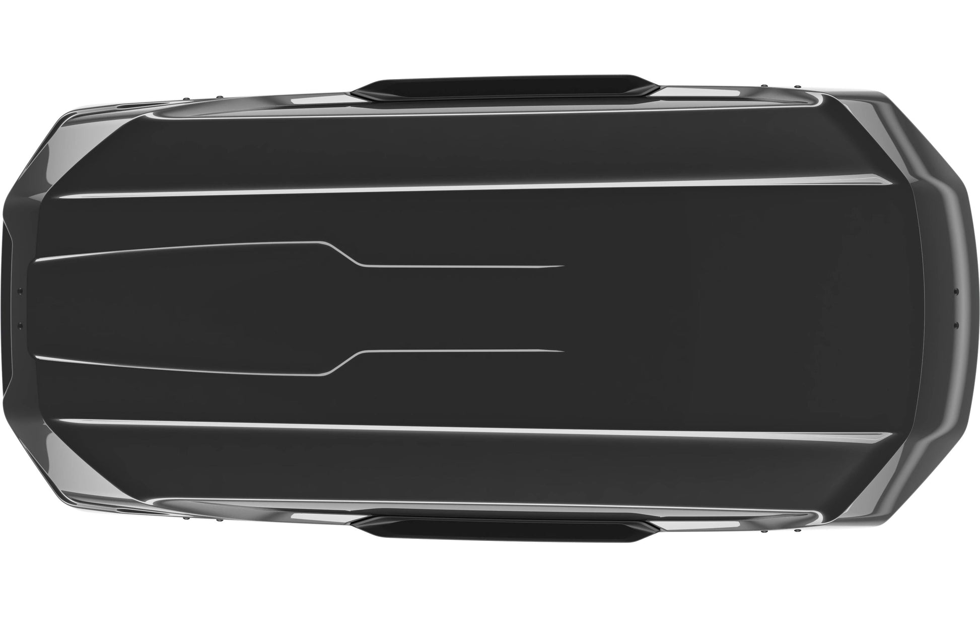Thule Dachbox Motion 3 M – 400 l, Traglast 75 kg – für 4 Skier oder 3 Snowboards – Schwarz glänzend