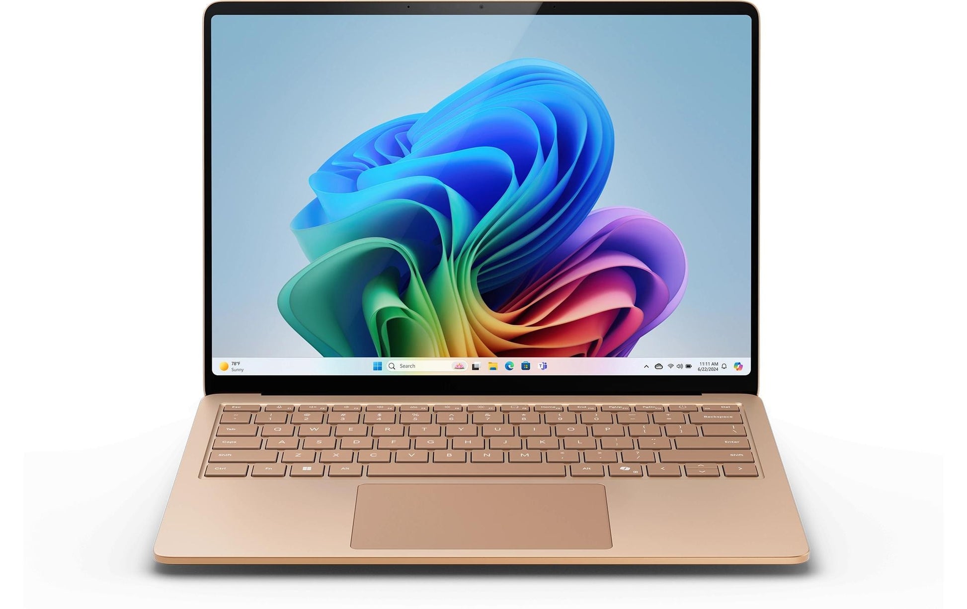Microsoft Surface Laptop 7 C12 – 13,8", 512 GB, 16 GB RAM, WLAN, Windows 11, Sand, 2024, Snapdragon X Elite