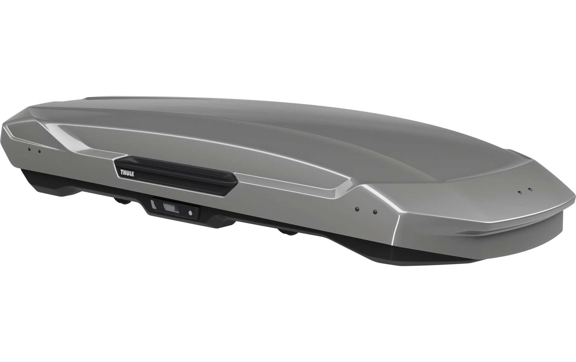 Thule Motion 3 XL low – Dachbox Hartschale, 400 l, 89 × 36 × 216 cm, Grau