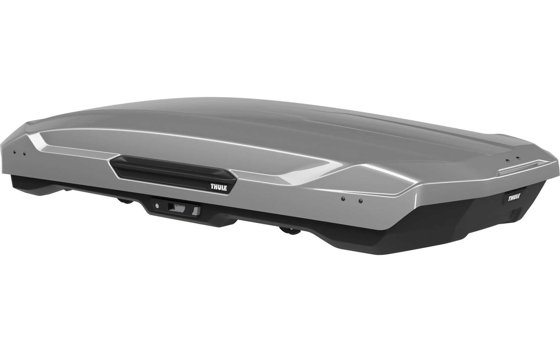 Thule Motion 3 XL low – Dachbox Hartschale, 400 l, 89 × 36 × 216 cm, Grau