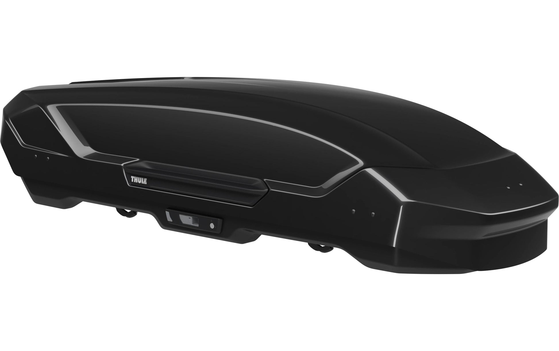 Thule Motion 3 Sport – Hartschalen-Dachbox, 300 l, 65 × 42 × 188 cm, Schwarz glänzend