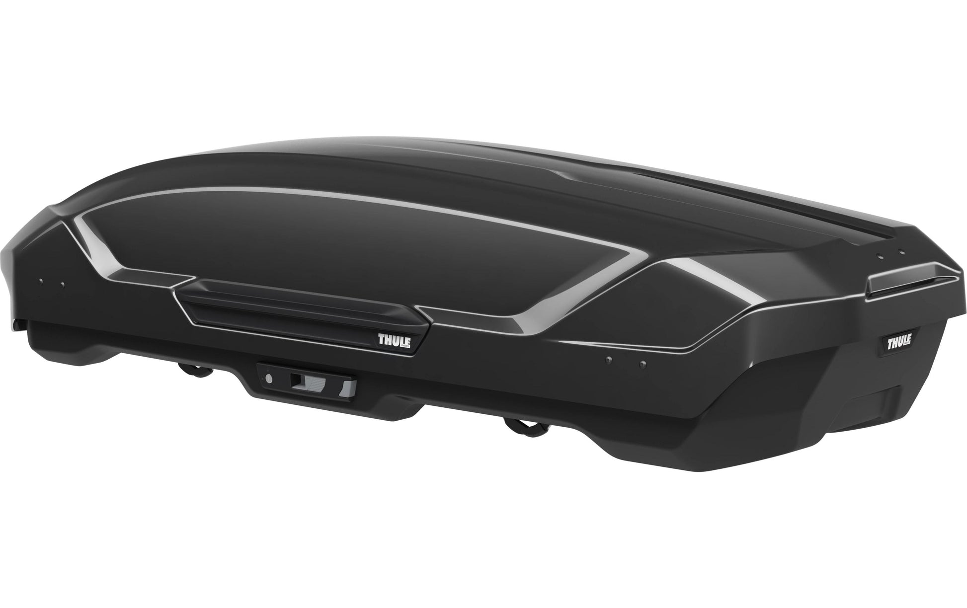 Thule Motion 3 Sport – Hartschalen-Dachbox, 300 l, 65 × 42 × 188 cm, Schwarz glänzend