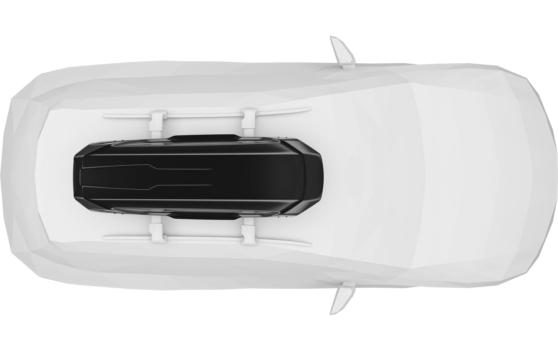 Thule Motion 3 Sport – Hartschalen-Dachbox, 300 l, 65 × 42 × 188 cm, Schwarz glänzend