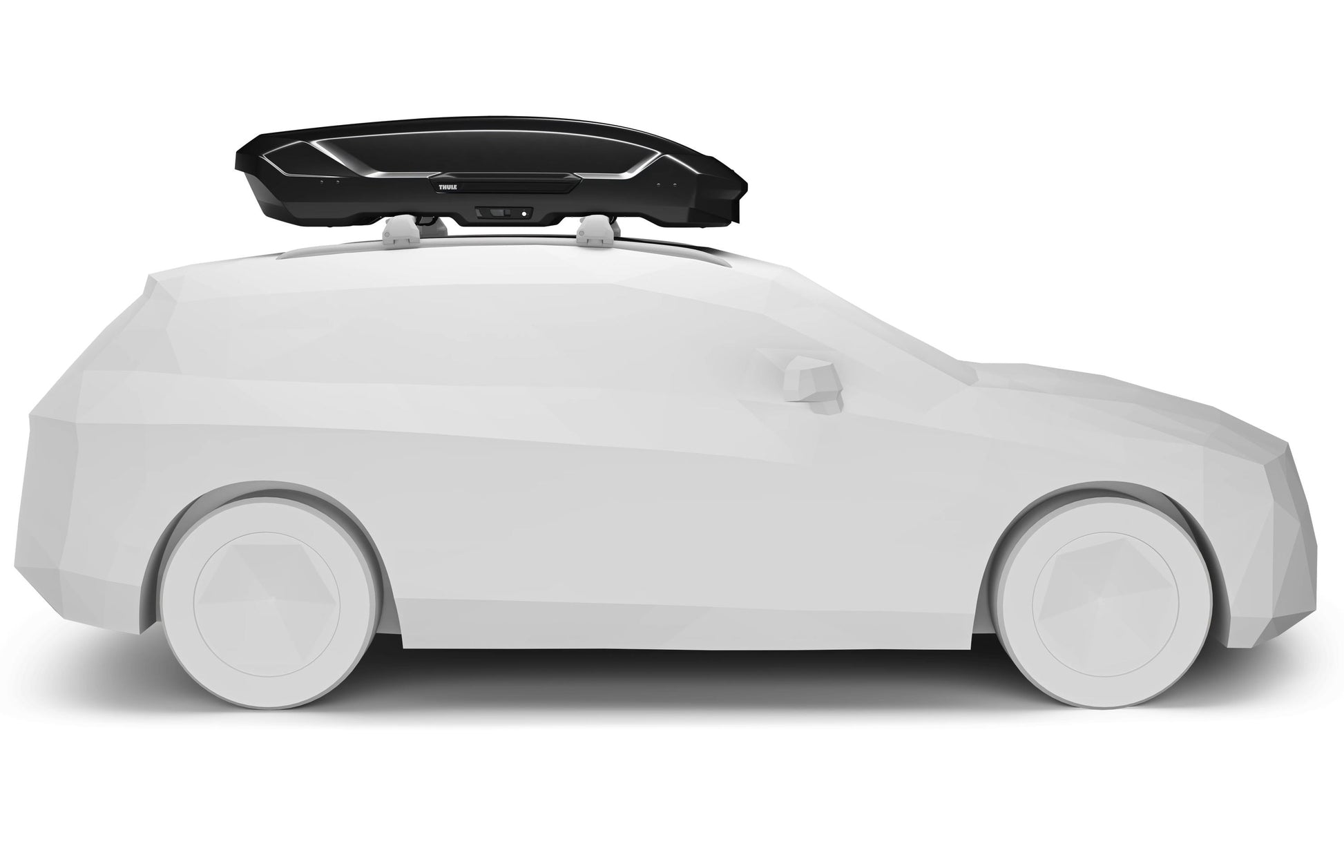 Thule Dachbox Motion 3 L – 450 l, bis 75 kg – 870×420×1940 mm – schwarz glänzend