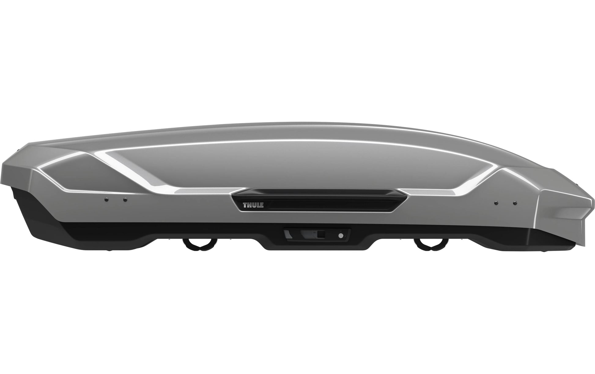 Thule Harte Dachbox Motion 3 L – 450 l, bis 75 kg, mit Schloss, für Ein-Schlüsselsystem – Titan