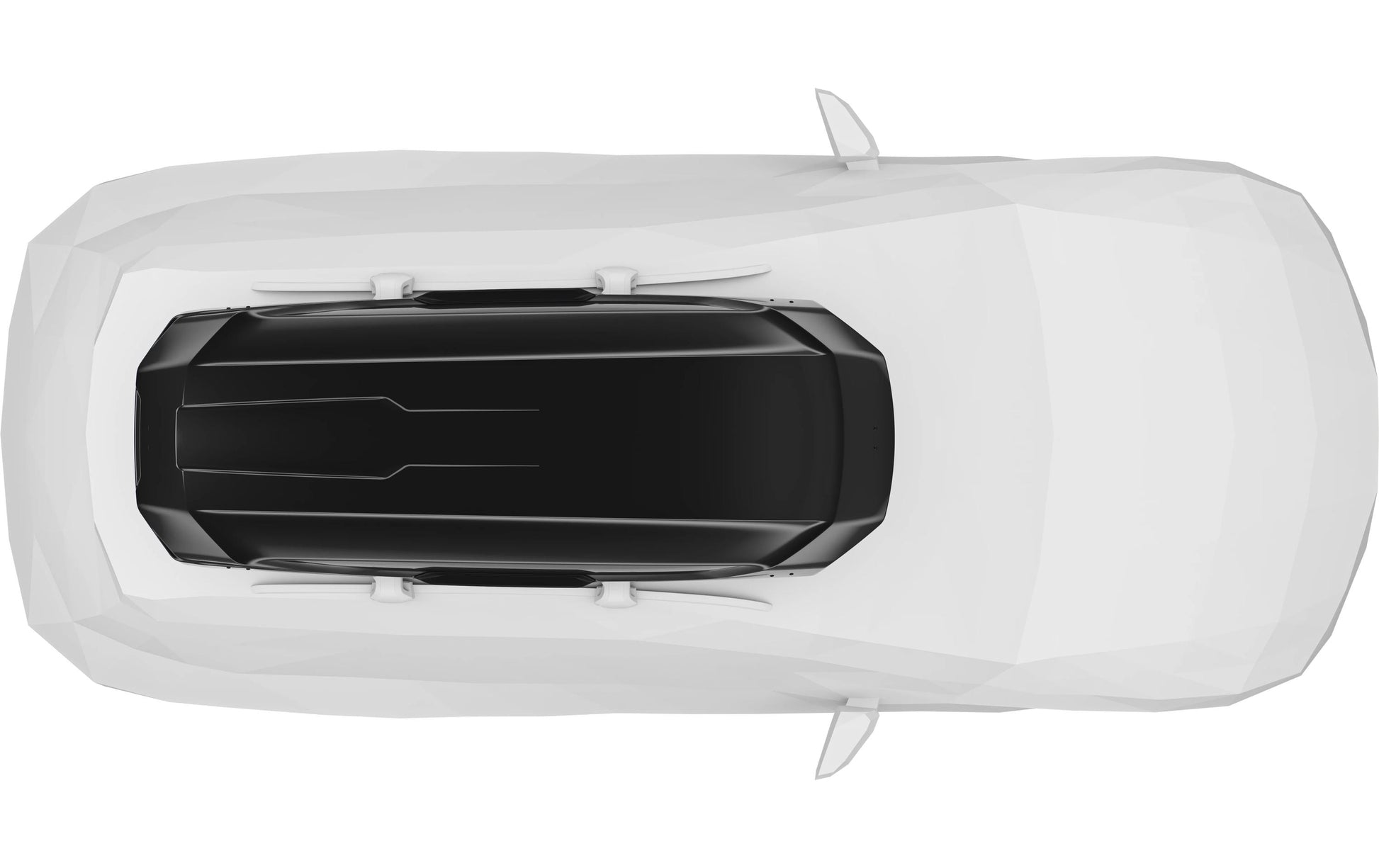 Thule Motion 3 XXL – Dachbox, 600 l, Schwarz glänzend, 92 × 46 × 232 cm