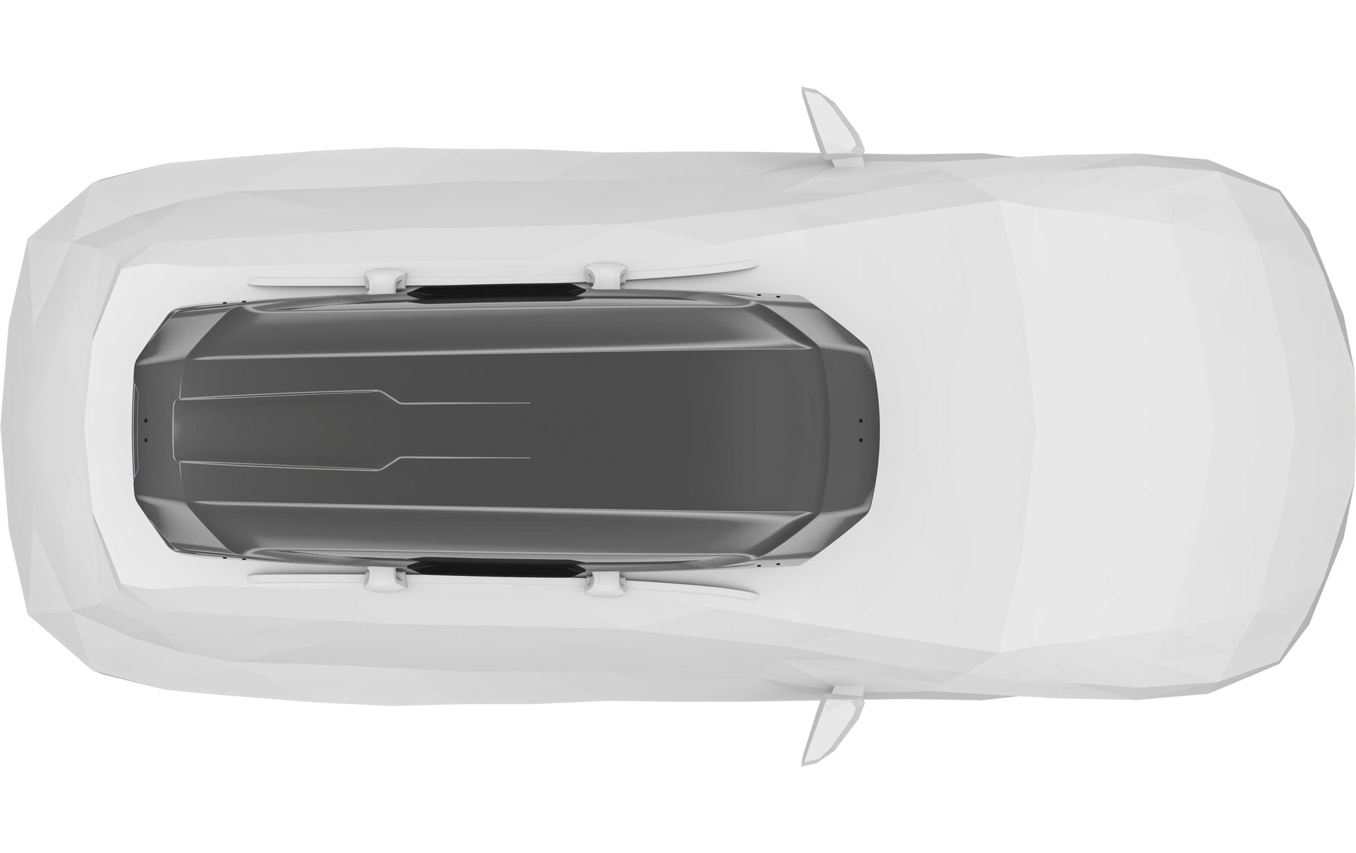 Thule Dachbox Motion 3 XXL – 600 l, bis 75 kg, 92 × 46 × 232 cm – Titan