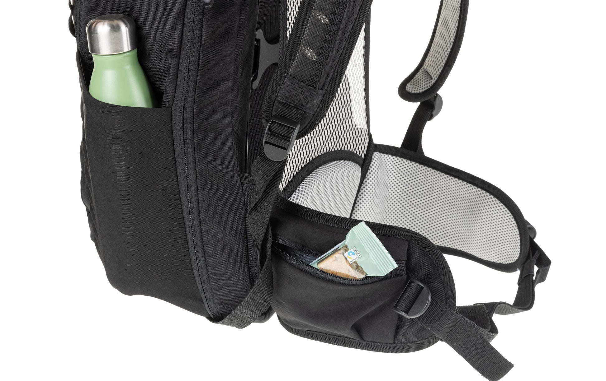 KOOR Wanderrucksack – 28 l, Polyester, Schwarz