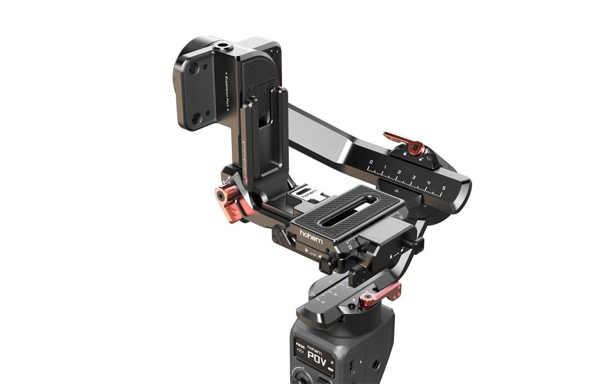 Hohem iSteady MT2 Stabilisator – 3-Achsen, 1,2 kg, 2600 mAh, 17 h – für Smartphone, DSLR – Schwarz