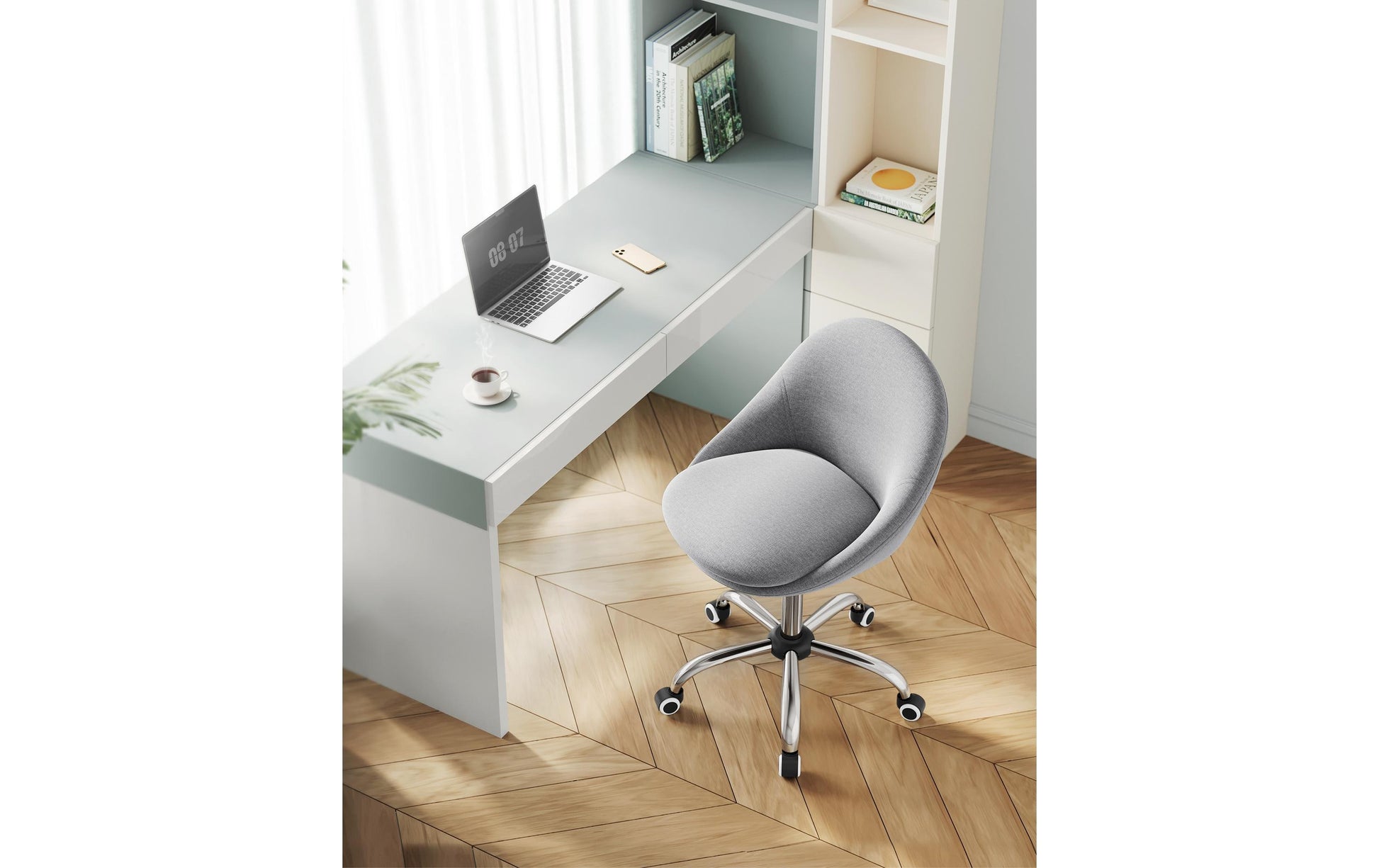 Songmics Bürostuhl – 110 kg, grau