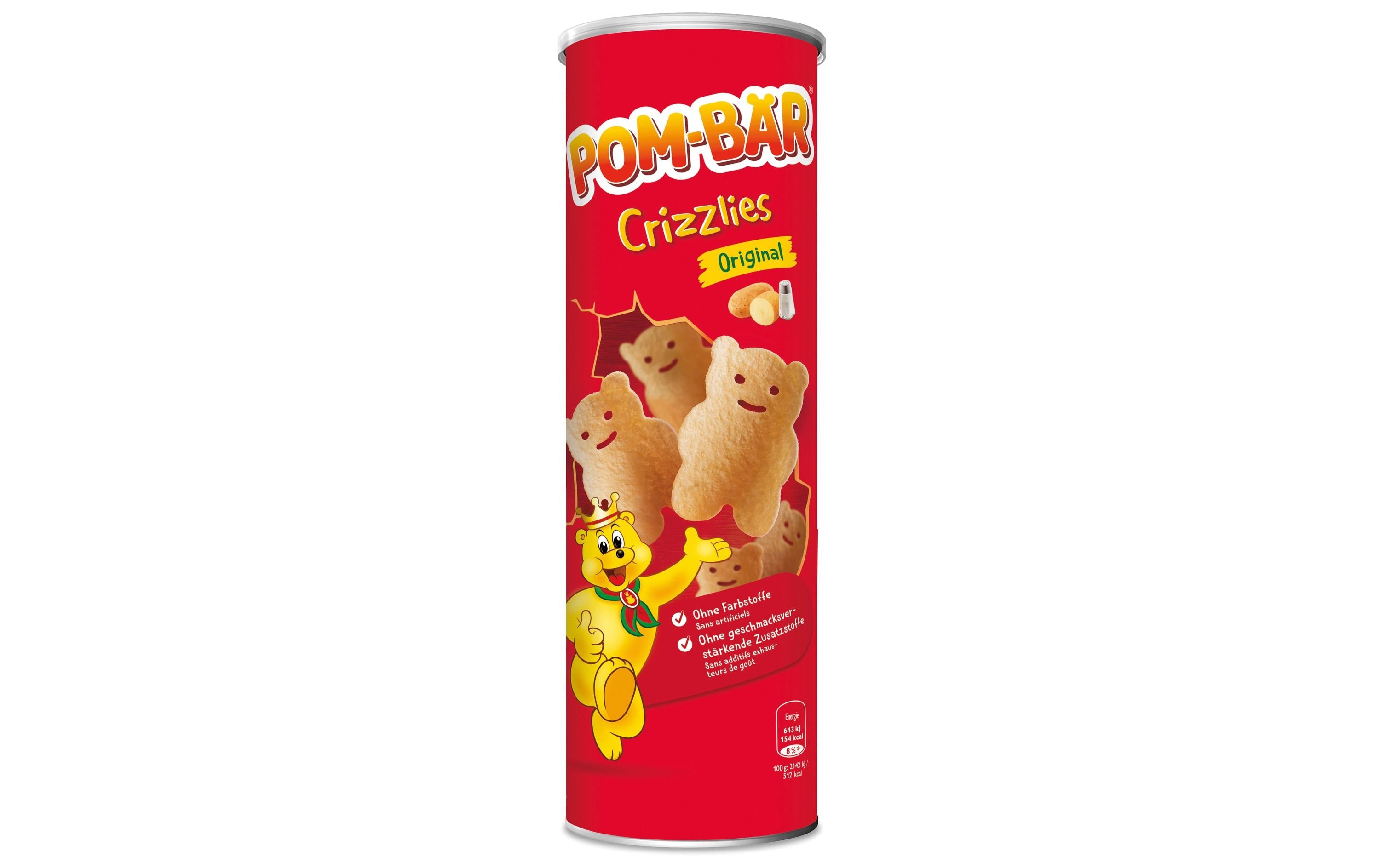Pom-bär Crizzlies Chips – Original – 219 g