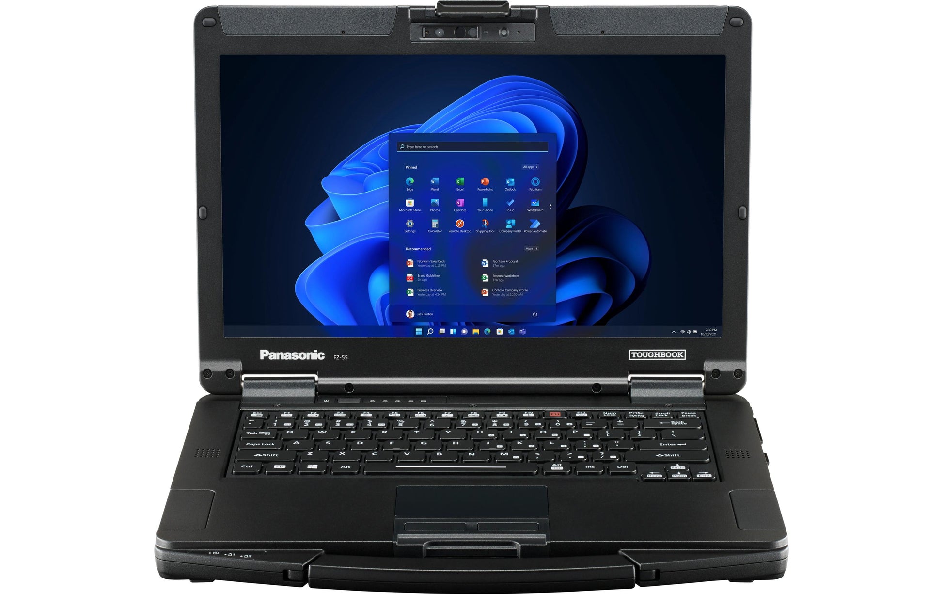 Panasonic FZ-55 mk3 – 14" FHD Touch, Core i5-1345U, 16 GB, 512 GB SSD, Win 11 Pro, QWERTZ (CH)