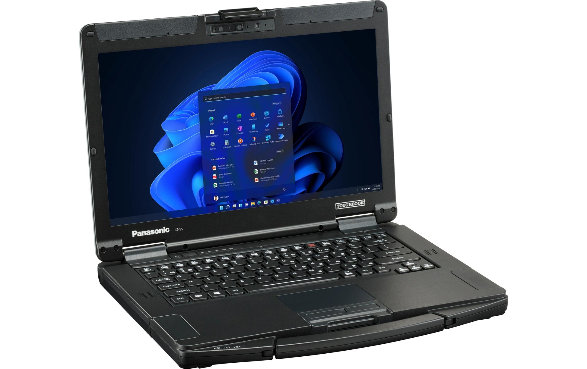 Panasonic FZ-55 mk3 – 14" WXGA, Core i5-1345U, 16 GB, 512 GB SSD, Win 11 Pro, QWERTZ (CH)
