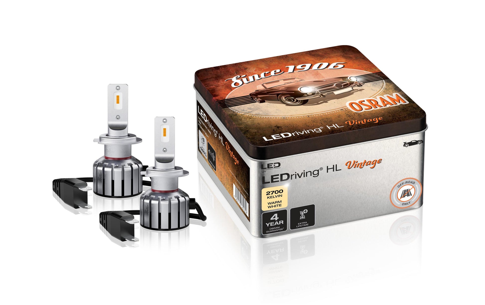 Osram LEDriving Off-RoadLED Leuchtmittel – PX26d, 1600 lm, 2700 K
