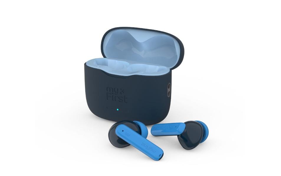 myFirst CareBuds Kinderkopfhörer – In-Ear, Blau