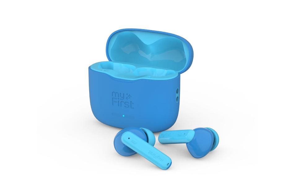 myFirst CareBuds Kinderkopfhörer – In-Ear, USB-C, Blau