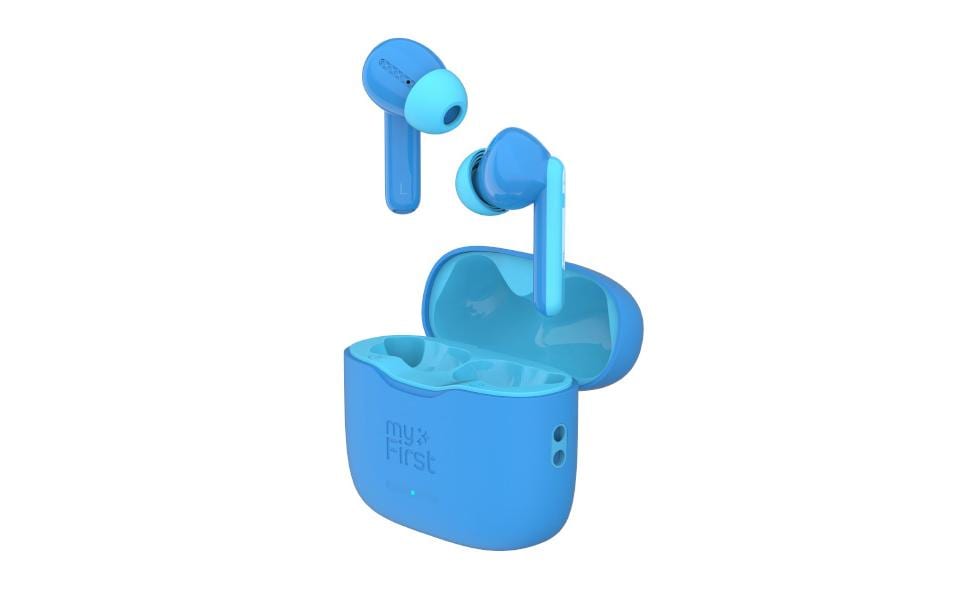 myFirst CareBuds Kinderkopfhörer – In-Ear, USB-C, Blau