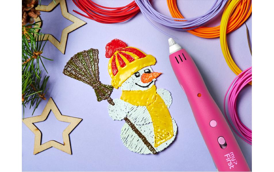 Myfirst 3D-Stift Make, rot