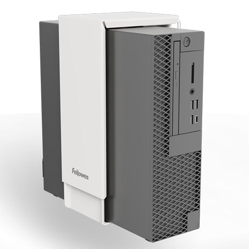 Fellowes Thin Client Halterung 100136876 – Gerätehalterung – Klemme/Durchführung – bis 15 kg – Weiss