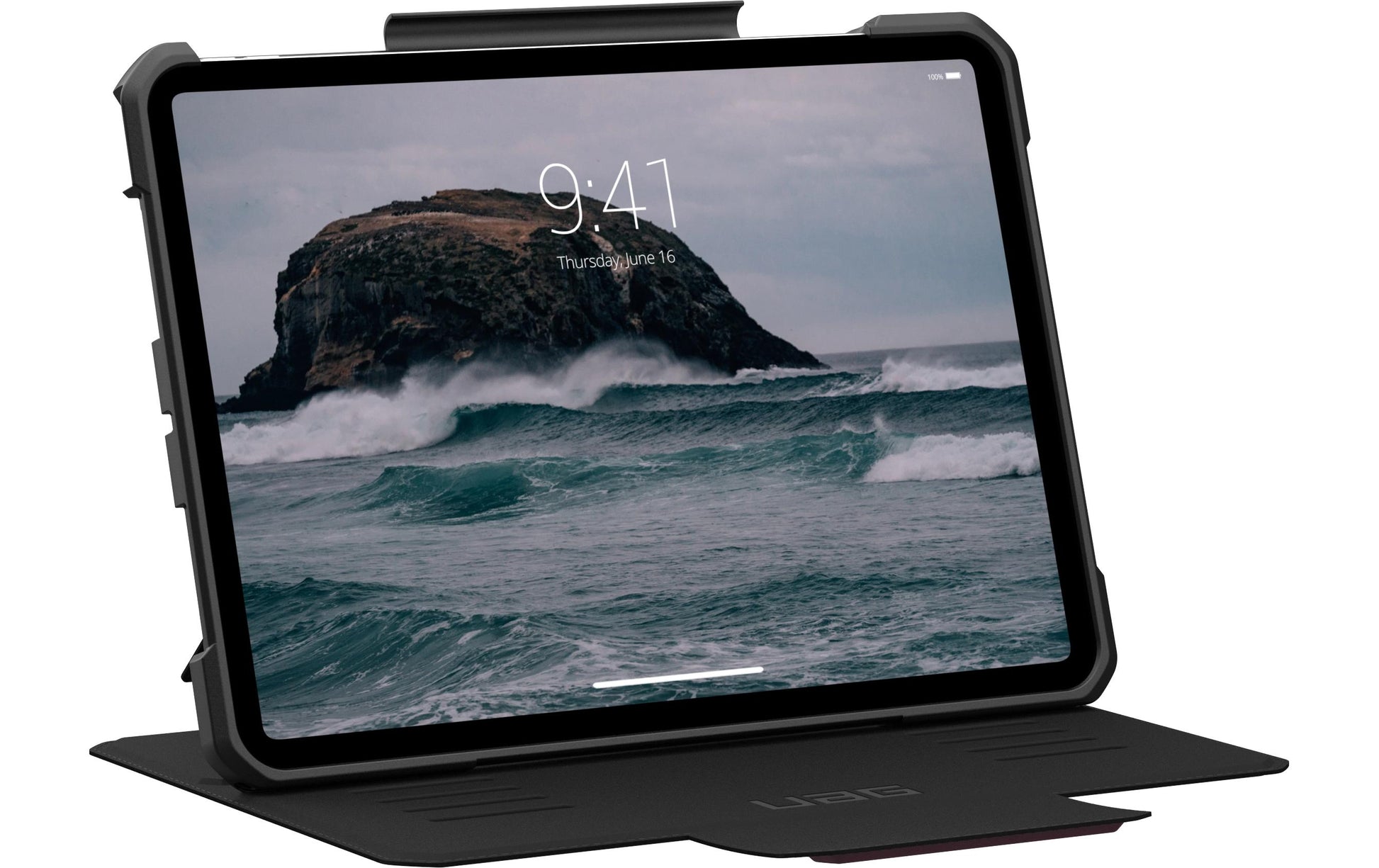 Urban Armor Gear UAG Tablet-Hülle für Apple iPad Pro 11" (5. Gen., 2024, M4, A2836, A2837, A3006) – Bordeaux