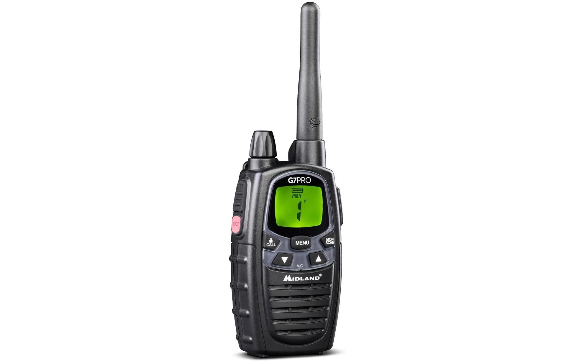 Midland G7 Pro – Funkzubehör, Funkgerät, 446 MHz, Schwarz, 2er-Set