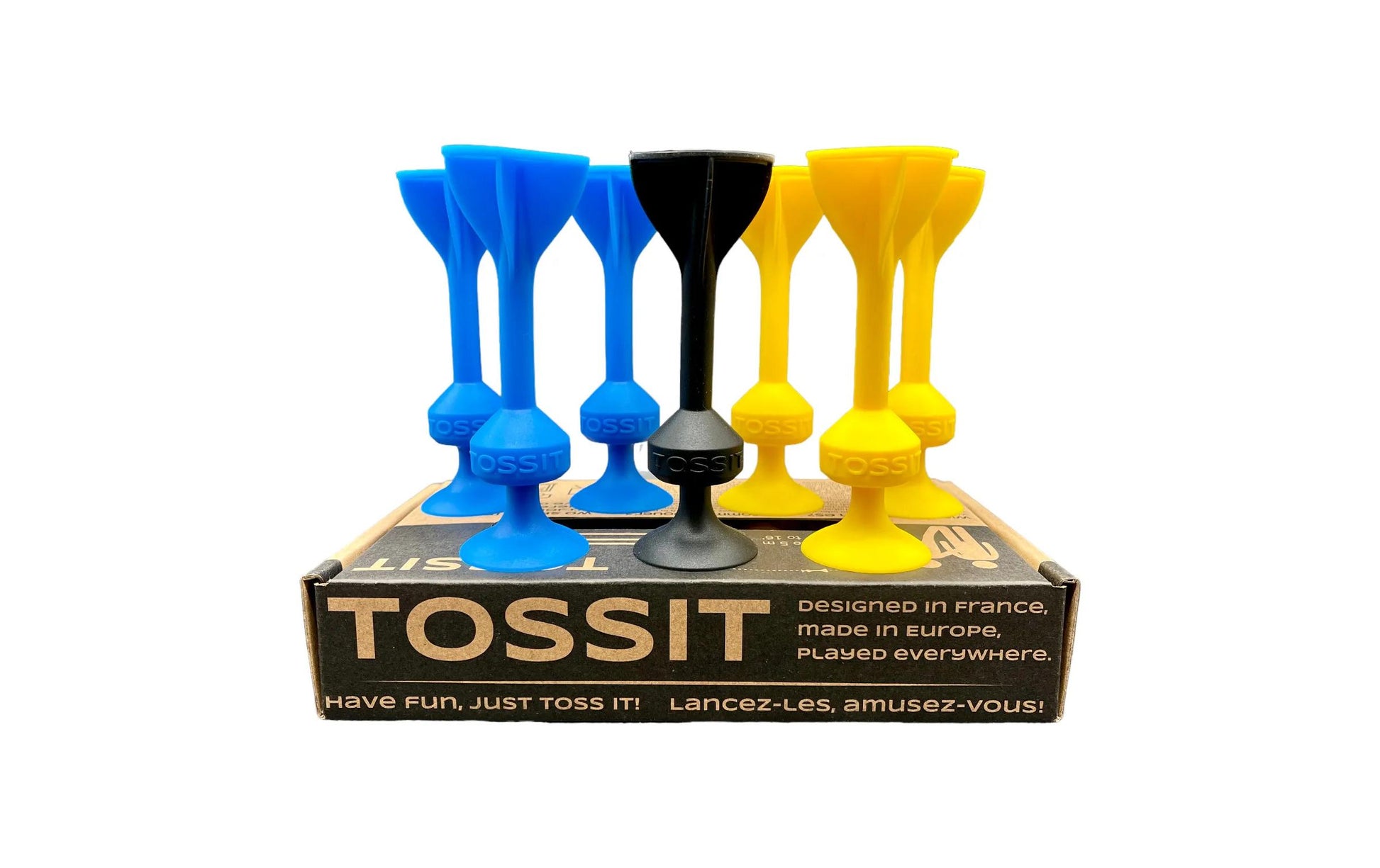 Tossit Dartspiel – 7 Stück – mehrfarbig – ab 3 Jahren