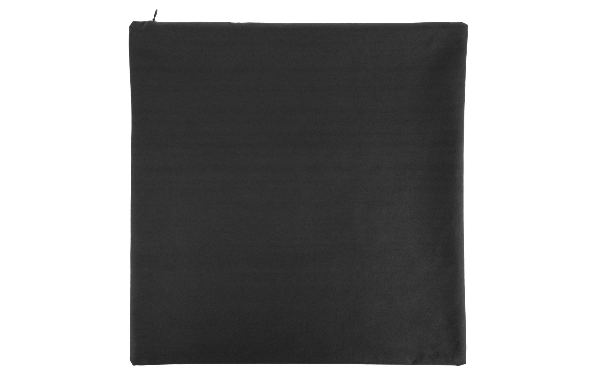 COCON Kissenbezug Baumwolle – 50 × 50 cm, Anthrazit, Reissverschluss